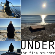 Ladda upp bild till gallerivisning, UNDER för fina stunder, sittunderlag, underlägg, Smart Form Sweden, Robert Bengtsson, kork, presskork, hållbart , förnybart material, taktil, svensk design, svenskt hantverk, handgjort, vinter,