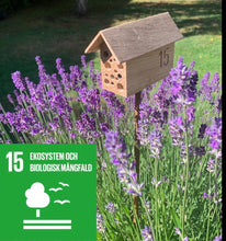 Ladda upp bild till gallerivisning, INSEKTSHYTTEN, Smart Form Sweden, Robert Bengtsson, Svensk ek, svenskt hantverk, svensk design,biologisk mångfald, insektshotell, insekt