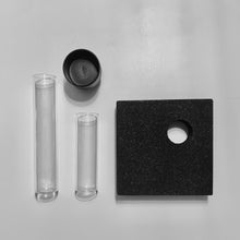 Ladda upp bild till gallerivisning, Smart Form Sweden, Robert Bengtsson, System LEVEL, kork, VÅGES, bordsdekoration, ljus, cylindervas, LEVEL Medium kork, kork