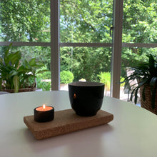 Ladda upp bild till gallerivisning, Smart Form, Sweden, Robert Bengtsson, UNDER, UNDER för fina stunder, Våges, värmeljushållare, tillbehör, kork, bricka, display, underlägg, presskork, solid kork, hantverk, svensk design, förnybart material