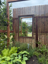 Ladda upp bild till gallerivisning, System Ferro®, Ramsystem, Robert Bengtsson, Smart Form Sweden, Corten Corténstål, smart ramsystem, utemiljö, innemiljö, konst, art, smart art, tavelram, stålram, spegelglas, spegel, spegelvariant, elegant spegel, smart spegel, trädgårdsspegel