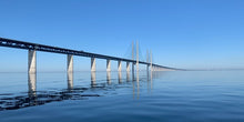 Ladda upp bild till gallerivisning, Bron & Sundet, Öresundbron, Öresund, Art Print, Fotokonst, Øresundsbroen, Øresund, Robert Bengtsson, Smart Form Sweden, kort, panoramakort panoramaformat, vykort, souvenir