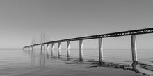 Ladda upp bild till gallerivisning, Bron & Sundet, Öresundbron, Öresund, Art Print, Fotokonst, Øresundsbroen, Øresund, Robert Bengtsson, Smart Form Sweden