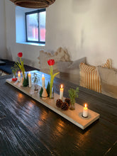 Ladda upp bild till gallerivisning, Set LEVEL F, System LEVEL, Betong, bordsdekoration, Smart Form Sweden, Robert Bengtsson, betong, bordsdekoration, cylindervaser, kronljushållare