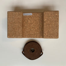 Ladda upp bild till gallerivisning, Yogaband & Yogablock, Smart Form Sweden, Robert Bengtsson, Yoga, Yogablock, Yogaband, Yogarem, korkblock, kork, vegetabiliskt garvat, läderrem, läder, life style, Smart Form Hälsa