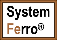 Ladda upp bild till gallerivisning, System Ferro ®, Smart Form Sweden, Robert Bengtsson, smart, ramsystem, elegant, konstram, rostig ram, cortén, Skylt, skyltsystem