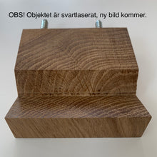 Ladda upp bild till gallerivisning, 30 Wall (M) svartlaserad svensk ek