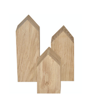 Ladda upp bild till gallerivisning, LEVEL D hus 3-pack, svensk ek