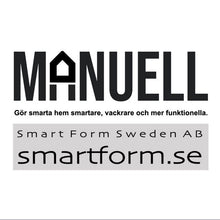 Ladda upp bild till gallerivisning, MANUELL®, Smart Form Sweden, Robert Bengtsson, Fjärrkontroll, hus, smarta hem, arkitektur
